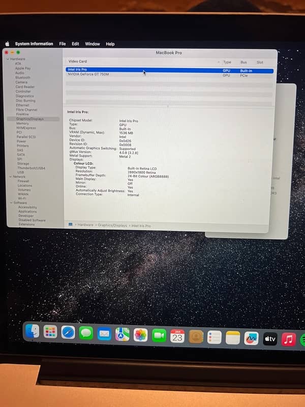 MacBook Pro Late 2013 15 inches 7