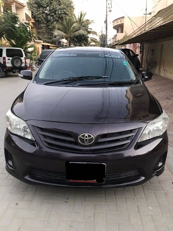 Toyota Corolla GLI 1.3 2012 Urgent sale 12