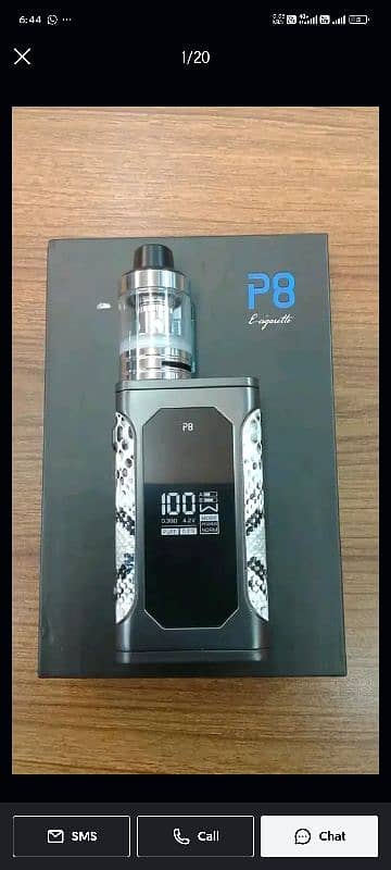 P8 Vape Mod Starter Kit 100W 2200mAh 1