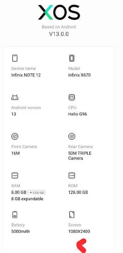 Infinix note 12 for sale