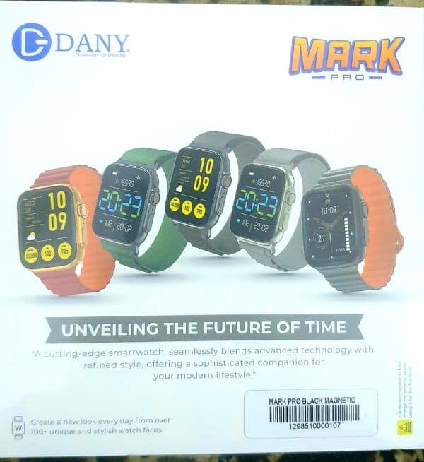 New Dany Mark Pro Smartwatch Boxpack | 1 year Warranty | Free Shipping 1