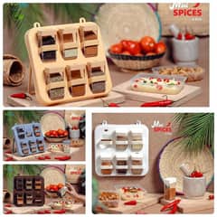 Multicolor Mini Spice Box Set - 6 Pcs