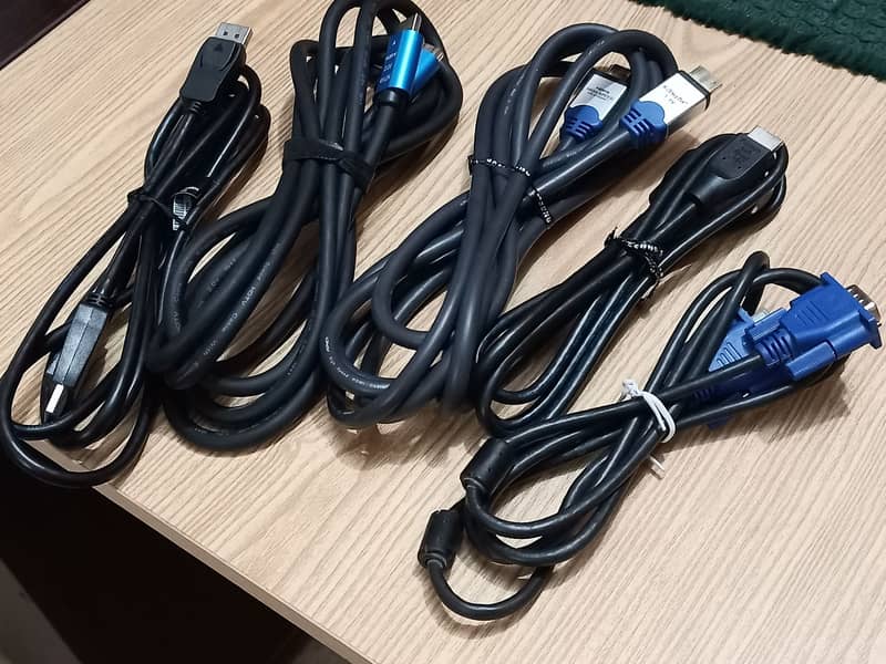 GENUINE BRANDED DISPLAY CORDS VGA-DP-HDMI CABLES/CONNECTORS!!!! 2