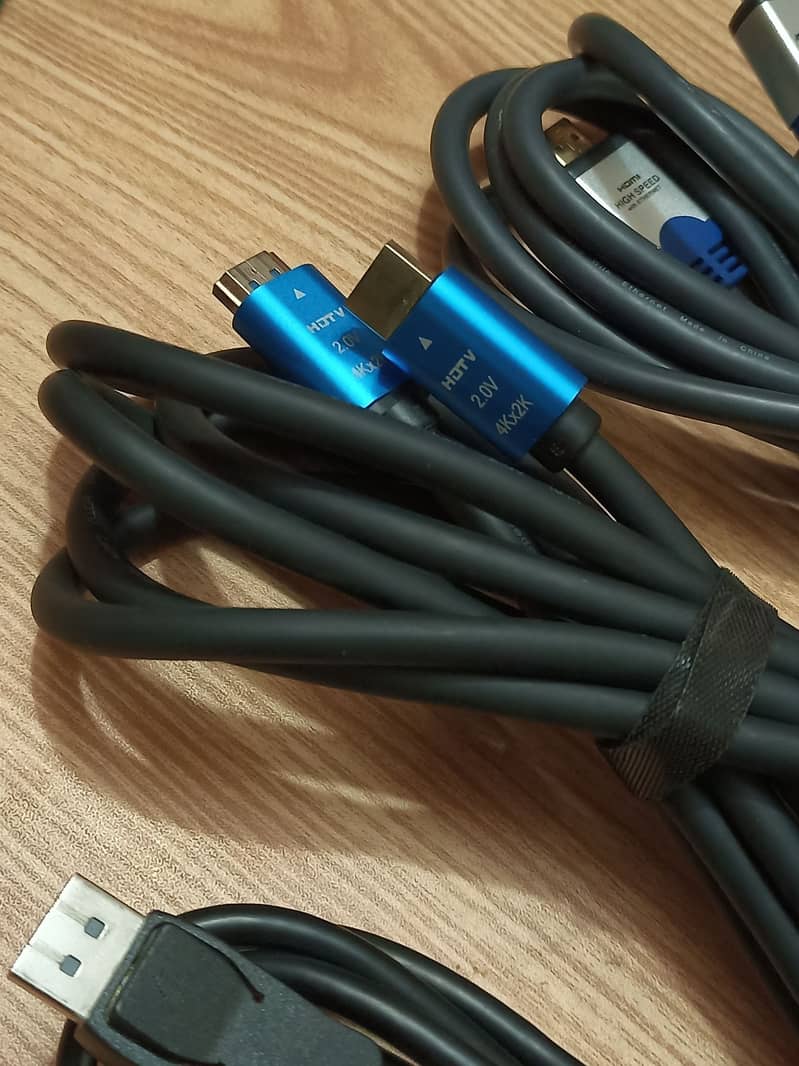 GENUINE BRANDED DISPLAY CORDS VGA-DP-HDMI CABLES/CONNECTORS!!!! 11