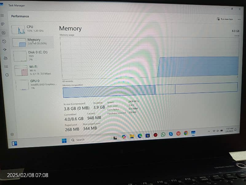 Toshiba dynabook portege x30t 8Gb RAM 256 GB NVME 9