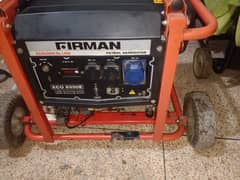 7 KVA Max Fireman generator available, running condition 03329369511