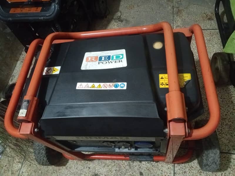 7 KVA Max Fireman generator available, running condition 03329369511 4