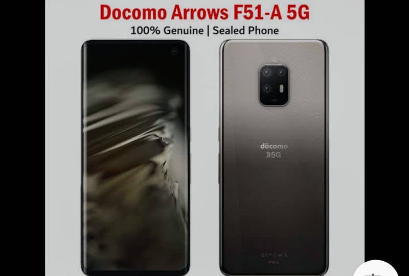 docomo f51a 5g mobile ha 8 ram or 128 ma ha pta approved 0