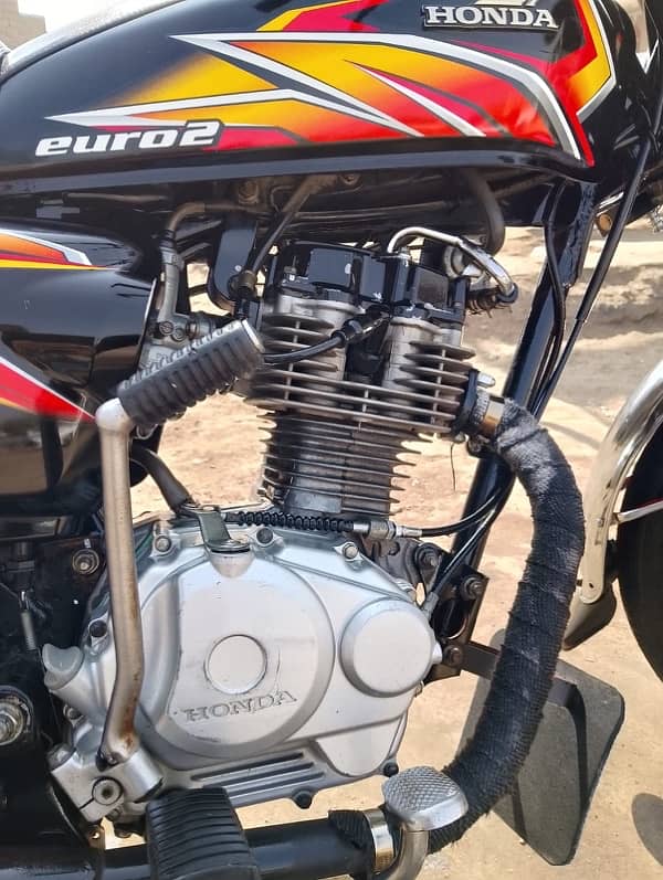 honda Cg 125 2021 karachi number 8