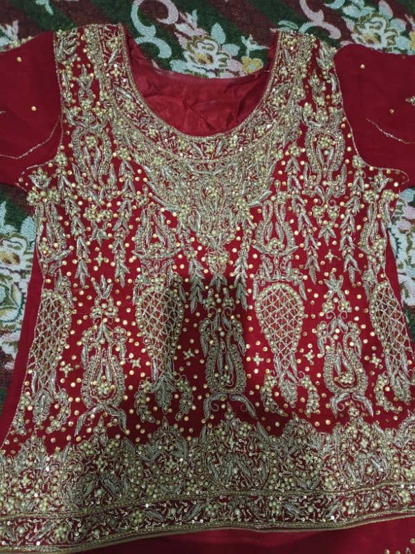 *BRIDAL LEHANGA | wedding dress | red lehanga | ready to wear* 0