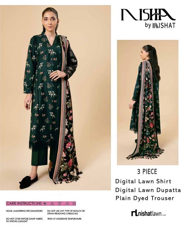 Nishat LAWN 3pc 6