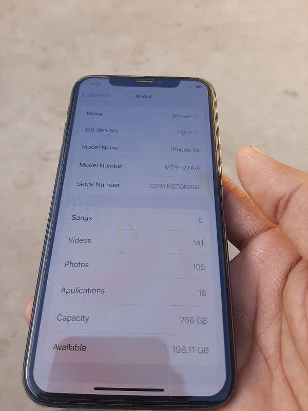 iphone Xs 256 GB 6