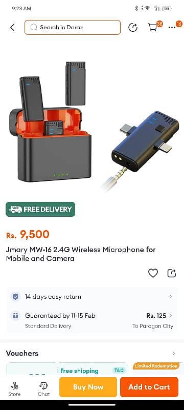 Jmary professional wireless microphone 4