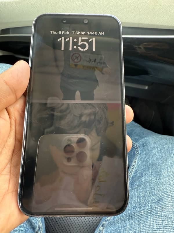 Iphone 14pro max 256gb pta approved 0