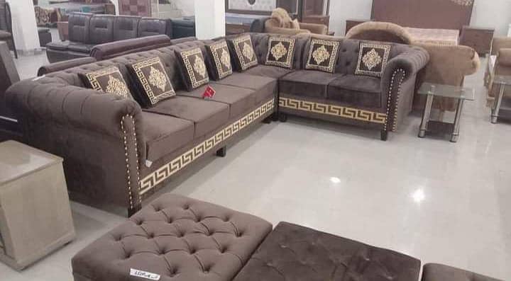 sofa set/L shape sofa/Corner sofa/furniture/dewaan/wooden sofa/chair 16