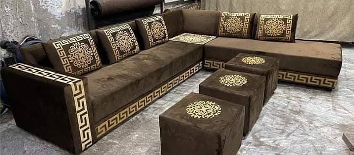 sofa set/L shape sofa/Corner sofa/furniture/dewaan/wooden sofa/chair 18