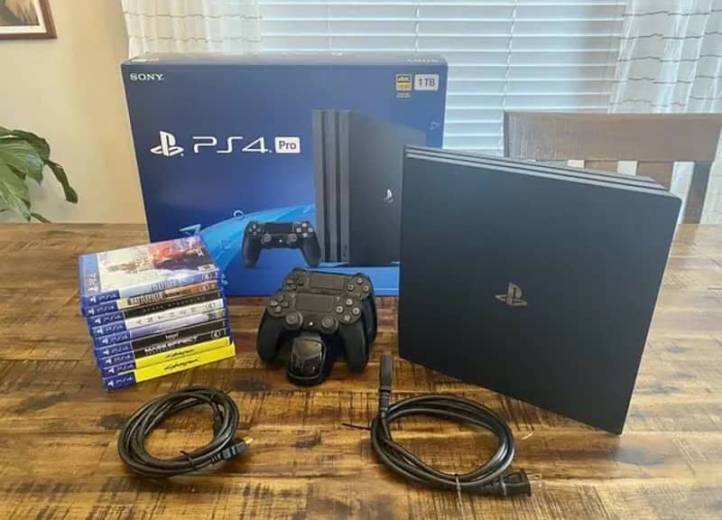 ps4 pro 1TB 0