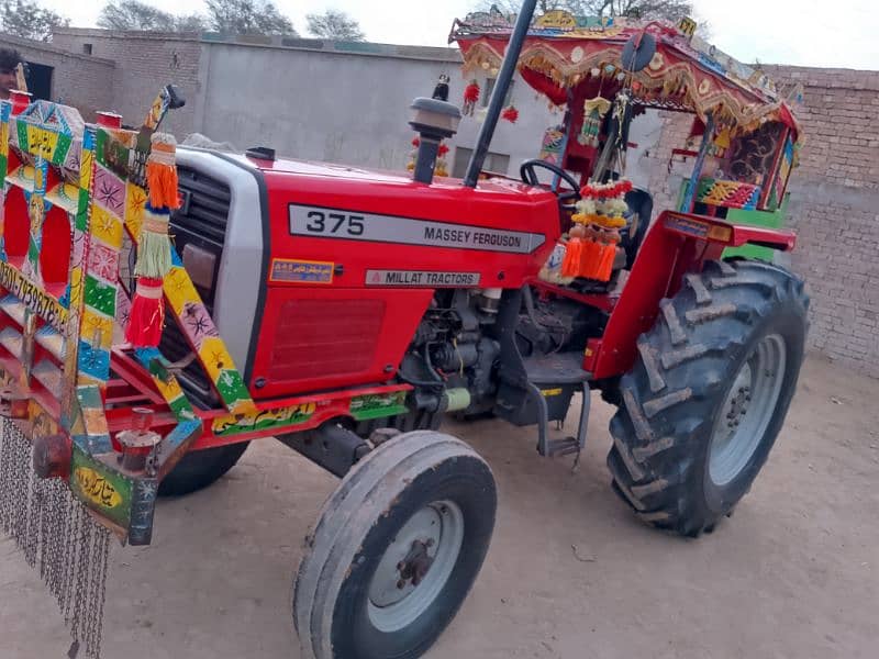 tractor for sale messy 375. model 2020. kahror pakka moza Muhammad sahi 7