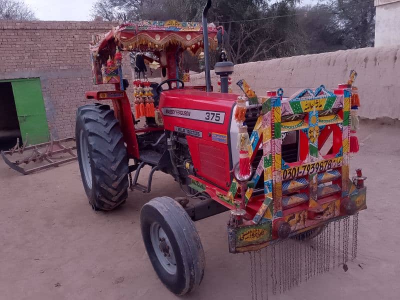 tractor for sale messy 375. model 2020. kahror pakka moza Muhammad sahi 8