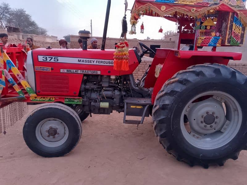 tractor for sale messy 375. model 2020. kahror pakka moza Muhammad sahi 10