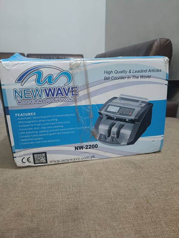 new wave cash counting machine 0