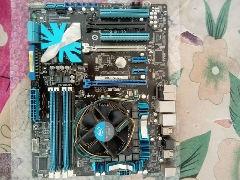 Asus P7P55D Pro First Genration Motherboard With intel Core i5 760 1