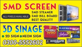 Sign Board in Lahore - Acrylic board- Led & 3D Sign Board- Neon lights