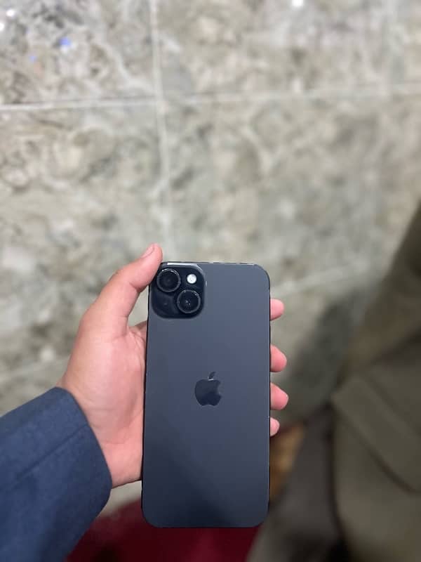 iphone15plus black color 89 health 128 gb  10/10 condition +box 1