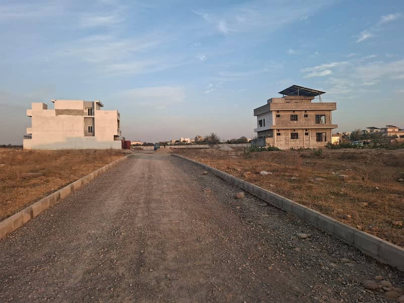 CDA 8 Marla LOP Plot For Sale in Jinnah Garden Islamabad 1