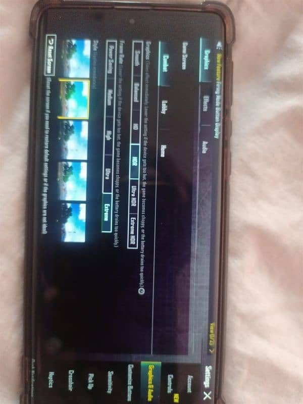 Aquos r6 10/9 condition no open repair water pack original mobile 1