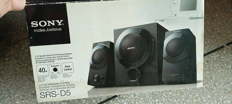 Sony 2.1 Speakers 1