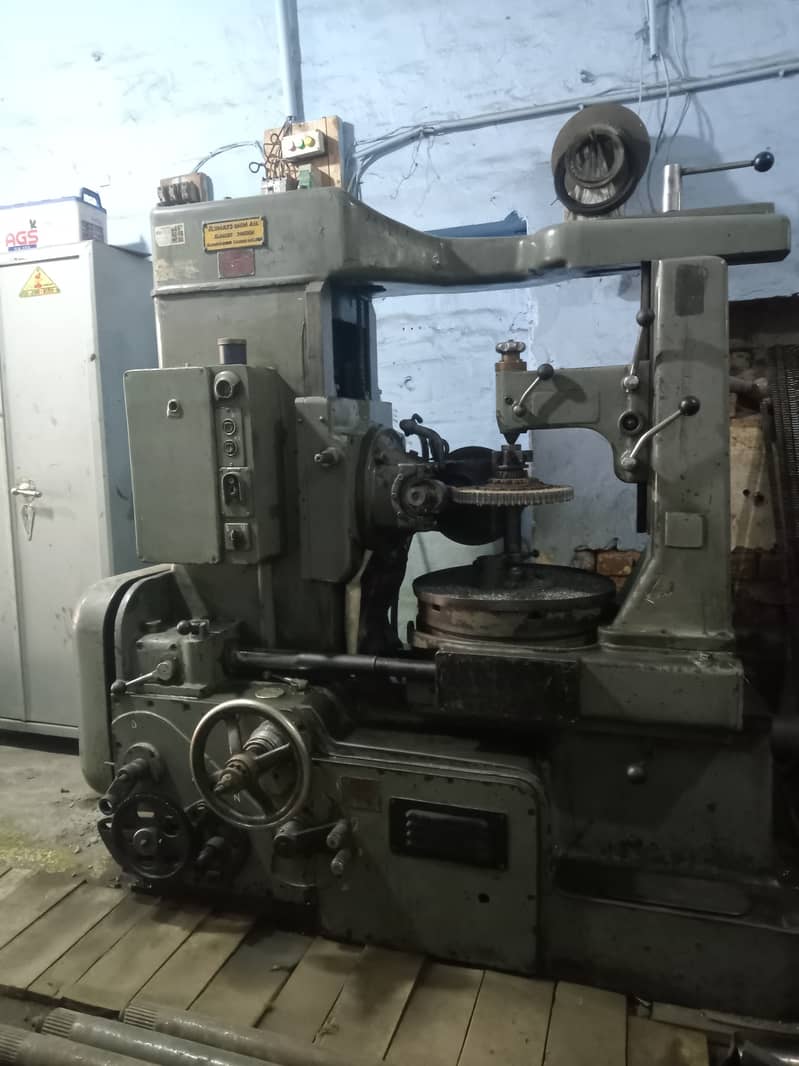 Hobbing gear machine 1