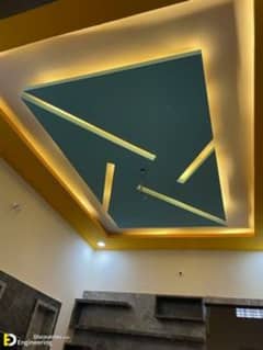 Pop Chalk Ceiling/Media Wall Ceiling/Wall Moulding