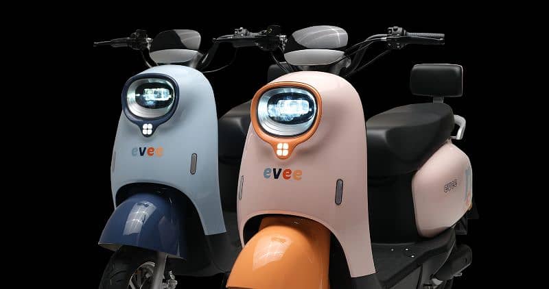 Evee Nisa Girls Scooty Electric with Graphene Batteries | Ahsan Autos 1