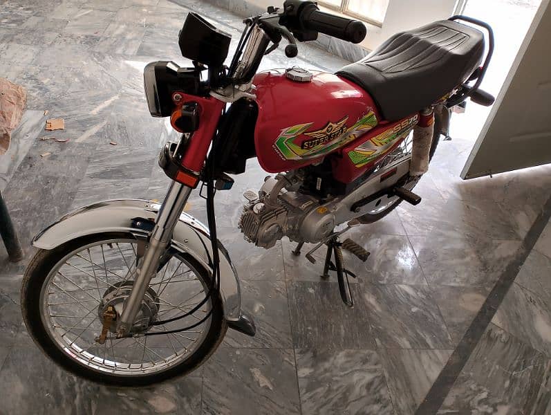 super star luvh bike like zero only 950km driven all Punjab num 4