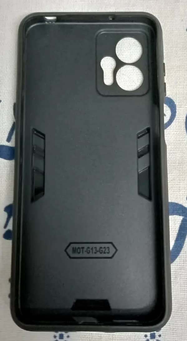 Moto G-23 Anti-Drop Armour Phone Case with free Airbag Screen Cover 3