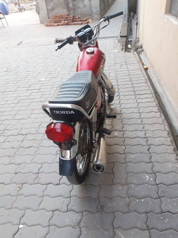 2017 model Honda 125cc For sale Gujrat 5