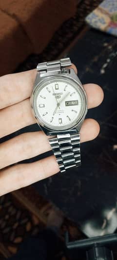 Seiko 5 automatic watch full stainless steel