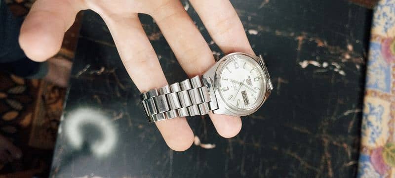 Seiko 5 automatic watch full stainless steel 3