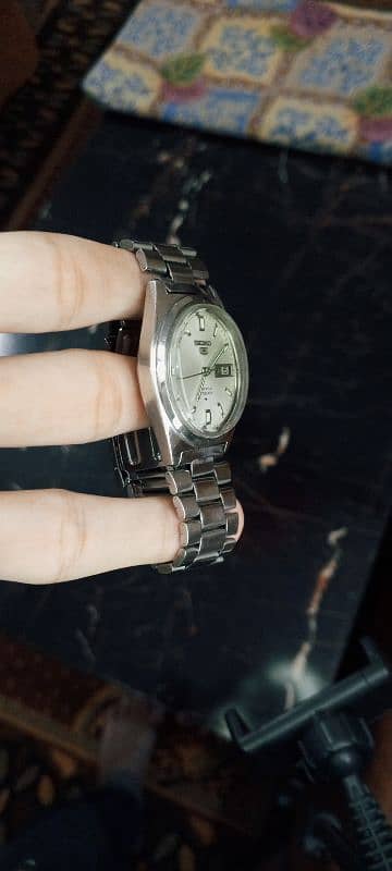 Seiko 5 automatic watch full stainless steel 8