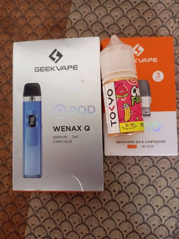 Geek Vape Pod 1000MAh with Free Gava Flavor important 6