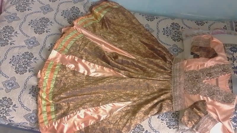 banarsi and silk frock available 0