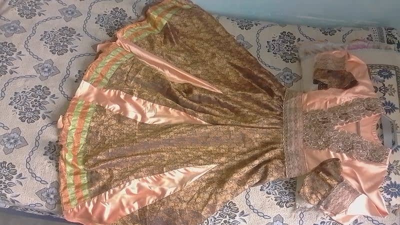 banarsi and silk frock available 1