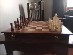 wooden chess