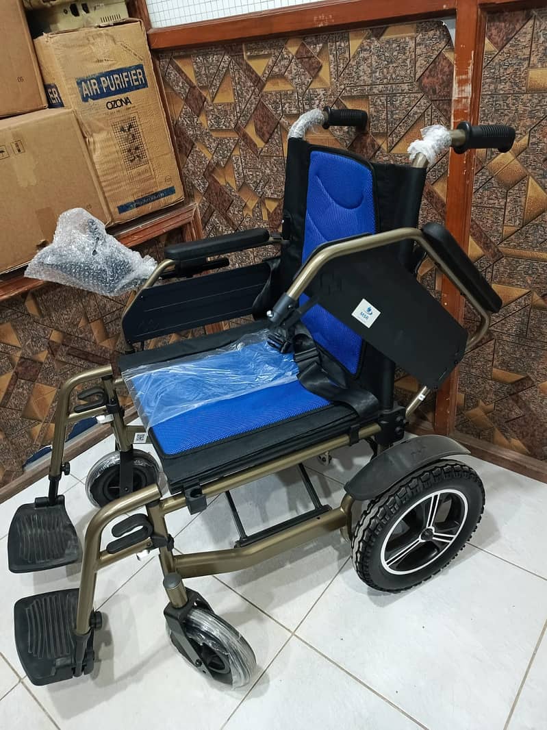 Electric wheel chair/ moterized wheel chair /patient wheel chair 8