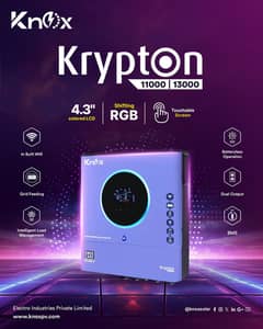 Hybrid Inverter Knox Krypton Series 3kw,4kw,6kw,8kw 11kW Dual Output