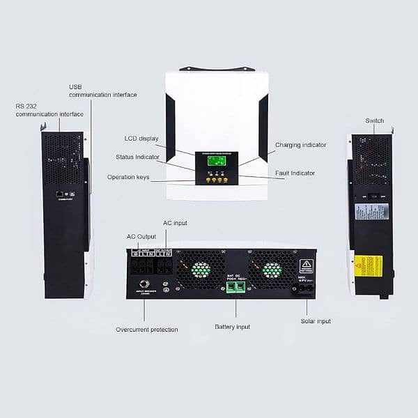 Hybrid Inverter  Sako 3.5kw. 2