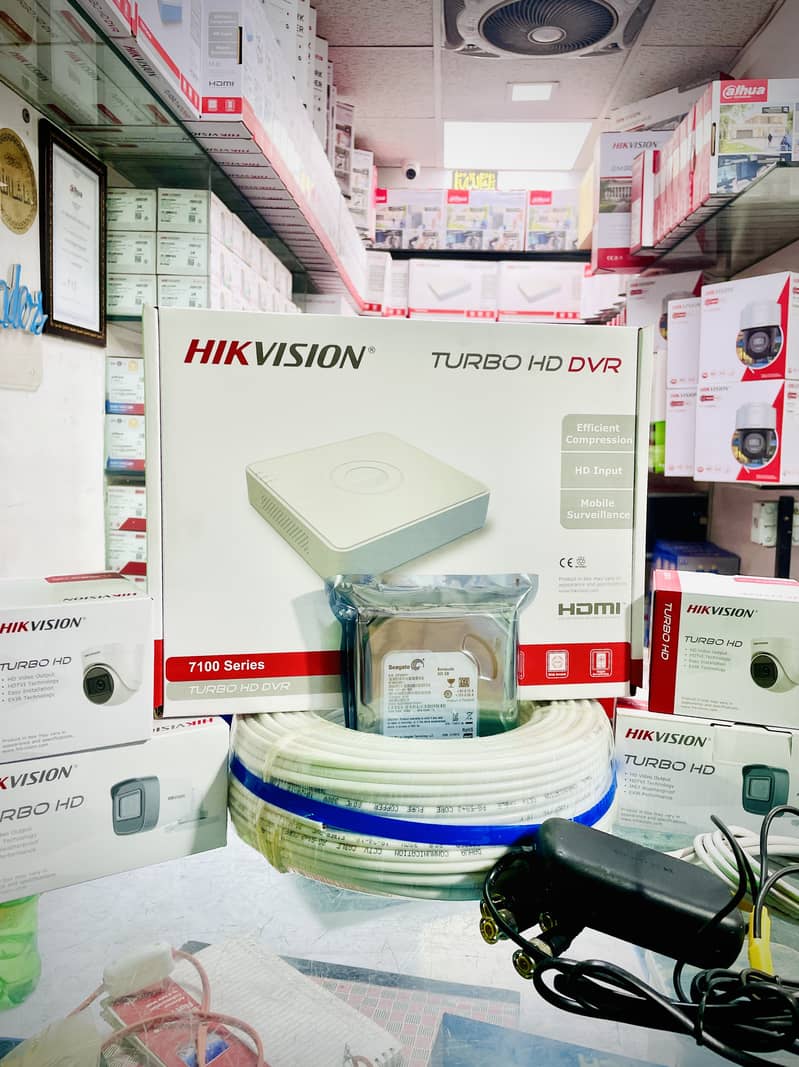 cctv Hikvision | Security Cameras Package | AR Traders Hall Road LHR 1