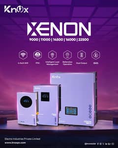 Knox IP65 Xenon 6,8,12,15Kw 3 Phase Solar Hybrid Inverter Dual Output