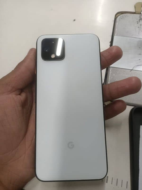 Google pixel 4 10 by 9 condition all okay exchange possible iPhone 0